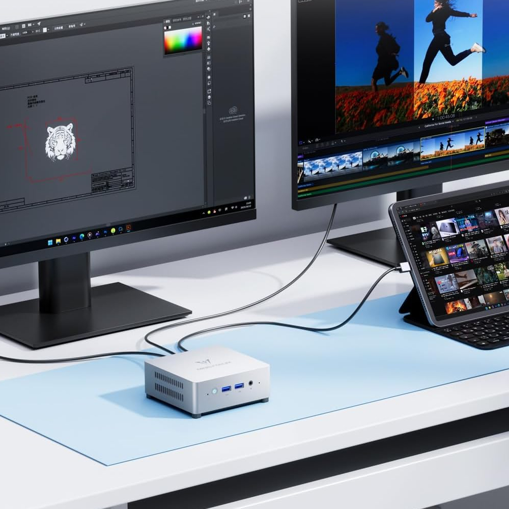 MINISFORUM UN100S Intel N100 Processor Barebone 5 MINISFORUM UN100S Intel N100 Processor Barebone - Image 5