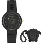 Versace Medusa Pop + Versace Black Silicon Purse (VE6G00223) Women WATCHES