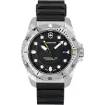 Victorinox Dive Pro Rubber Strap Matt Black Dial Quartz Diver's 241990 300M Men's Watch
