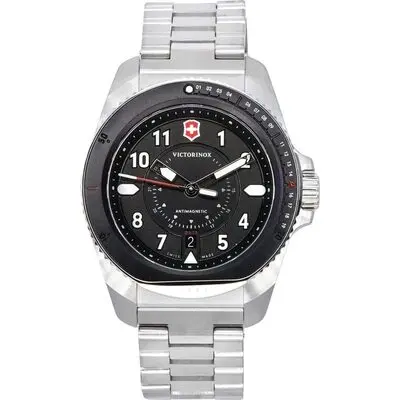 Victorinox Swiss Army Journey 1884 Antimagnetic Black Dial Quartz Diver's 242009 200M Men's Watch
