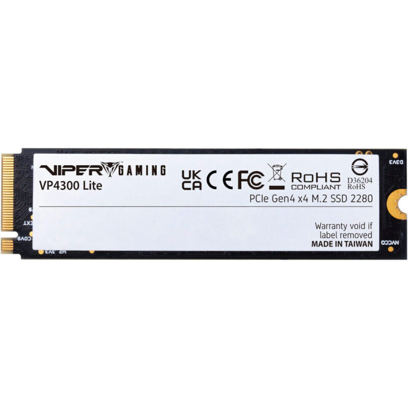 Patriot Viper VP4300 Lite 2TB Gen 4 M.2 PCIe NVMe SSD