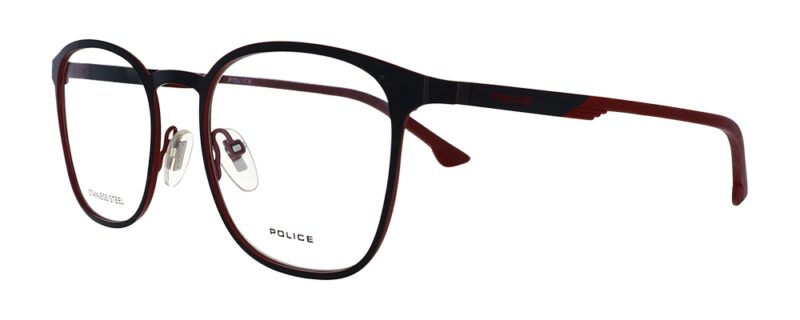 Police Mens Eyeglasses (Vpl801-08Cz-52)