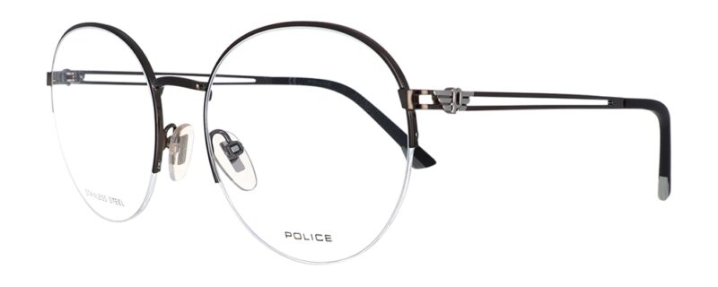 Police Mens Eyeglasses (Vpl880-568Y-52)