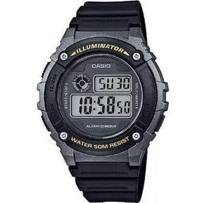 Casio Sport Illuminator - Black (W-216H-1BVDF) Men WATCHES