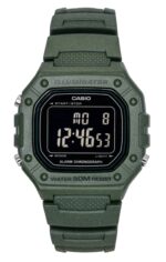 Casio Standard Digital Resin Strap Quartz W-218H-3BV Men's Watch