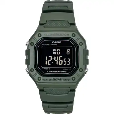 Casio Standard Digital Resin Strap Quartz W-218H-3BV Men's Watch Casio Standard Digital Resin Strap Quartz W-218H-3BV Men's Watch