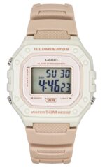 Casio POP Digital Resin Strap Quartz W-218HC-4A2V Unisex Watch