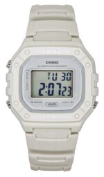 Casio Youth Digital Resin Strap Quartz W-218HC-8AV Unisex Watch