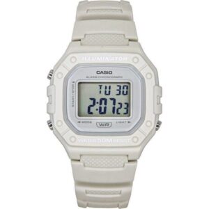Casio Youth Digital Resin Strap Quartz W-218HC-8AV Unisex Watch
