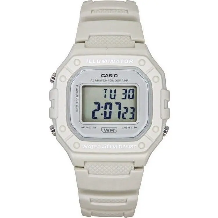 Casio Youth Digital Resin Strap Quartz W-218HC-8AV Unisex Watch Casio Youth Digital Resin Strap Quartz W-218HC-8AV Unisex Watch