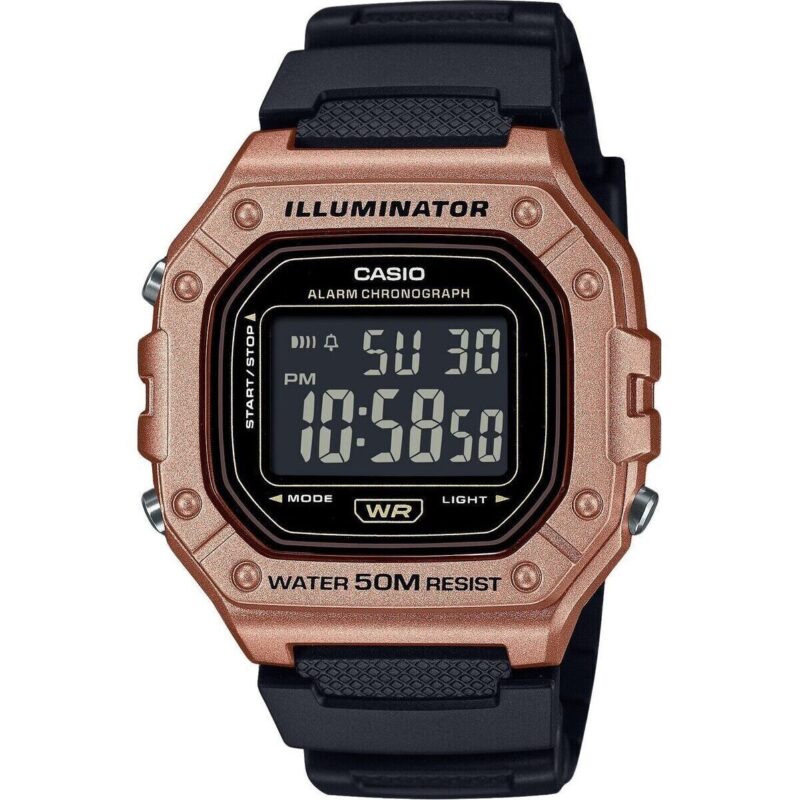 Casio Standard Digital Resin Strap Quartz W-218HM-5BV Men's Watch Casio Standard Digital Resin Strap Quartz W-218HM-5BV Men's Watch