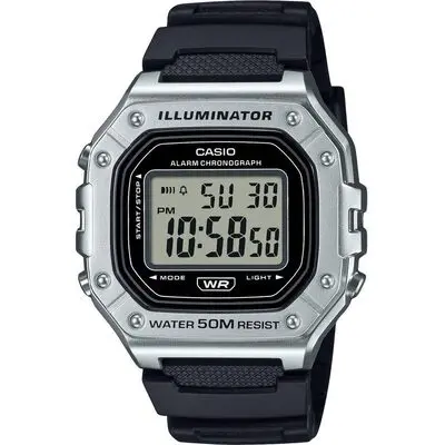 Casio Standard Digital Resin Strap Quartz W-218HM-7AV Men's Watch