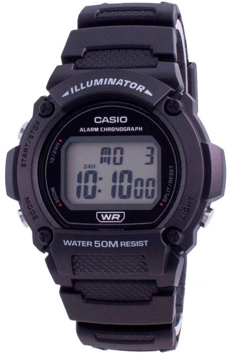 Casio Youth Illuminator Digital W-219H-1A W-219H-1 Men's Watch