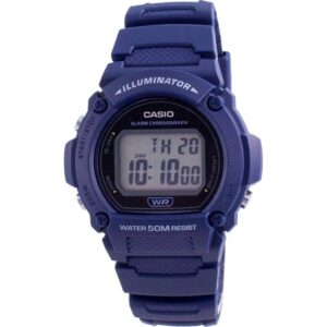 Casio Youth Illuminator Digital W-219H-2A W-219H-2 Men's Watch
