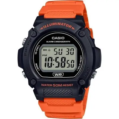 Casio Youth Digital Alarm Quartz W-219H-4AV W219H-4 Men's Watch