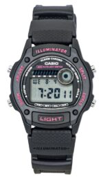 Casio Standard Digital Bio-Based Resin Strap Quartz W-220H-1A2V Unisex Watch