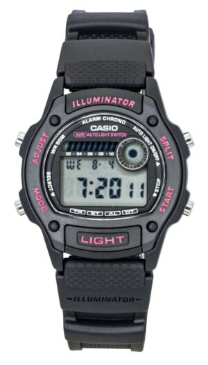 Casio Standard Digital Bio-Based Resin Strap Quartz W-220H-1A2V Unisex Watch