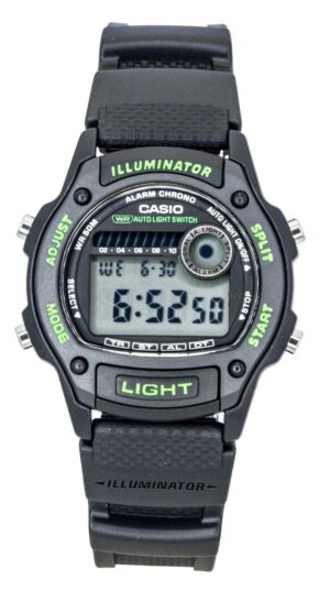 Casio Standard Digital Bio-Based Resin Strap Quartz W-220H-1A3V Unisex Watch