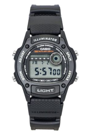 Casio Standard Digital Bio-Based Resin Strap Quartz W-220H-1AV Unisex Watch