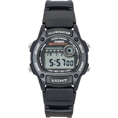 Casio Standard Digital Bio-Based Resin Strap Quartz W-220H-1AV Unisex Watch