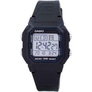 Casio Digital Classic Illuminator W-800H-1AVDF W-800H-1AV Men's Watch