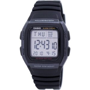 Casio Youth Digital Illuminator W-96H-1BVDF W96H-1BVDF Men's Watch