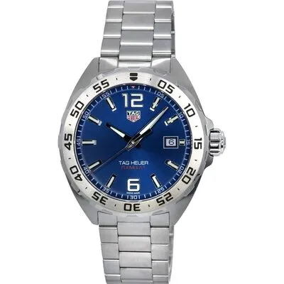 Tag Heuer Formula 1 Stainless Steel Blue Dial Quartz WAZ1118.BA0875 200M Men's Watch