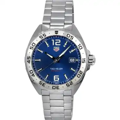 Tag Heuer Formula 1 Stainless Steel Blue Dial Quartz WAZ1118.BA0875 200M Men's Watch