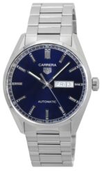 Tag Heuer Carrera Stainless Steel Blue Dial Automatic WBN2012.BA0640 100M Men's Watch