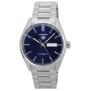 Tag Heuer Carrera Stainless Steel Blue Dial Automatic WBN2012.BA0640 100M Men's Watch