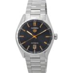 Tag Heuer Carrera Stainless Steel Black Dial Automatic WBN2113.BA0639 100M Men's Watch
