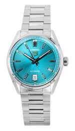TAG Heuer Carrera Stainless Steel Turquoise Blue Dial Automatic WBN2316.BA0001 Women's Watch
