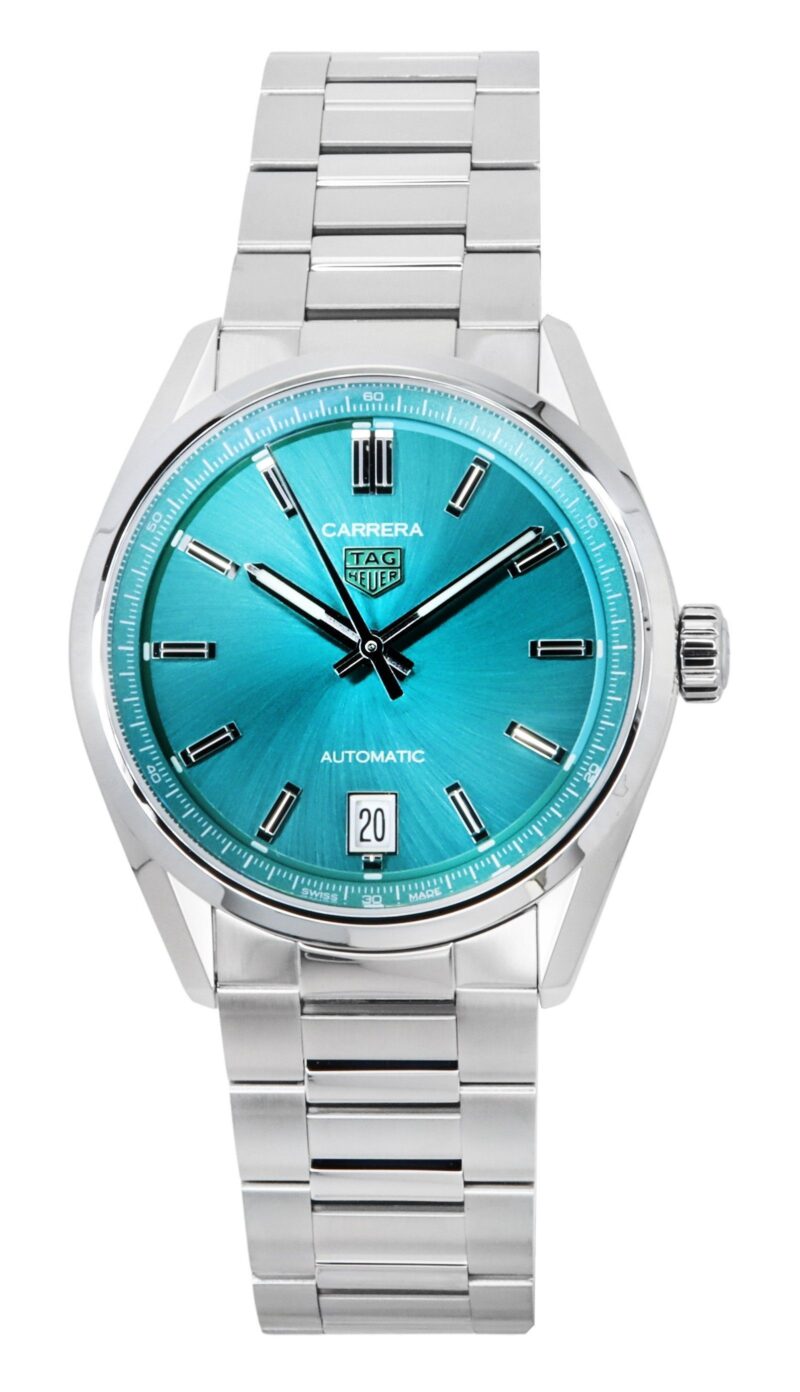 TAG Heuer Carrera Stainless Steel Turquoise Blue Dial Automatic WBN2316.BA0001 Women's Watch TAG Heuer Carrera Stainless Steel Turquoise Blue Dial Automatic WBN2316.BA0001 Women's Watch