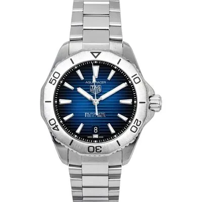 Tag Heuer Aquaracer Stainless Steel Blue Dial Automatic Diver's WBP2111.BA0627 200M Men's Watch