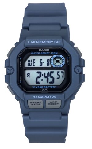 Casio Standard Digital Resin Strap Quartz WS-1400H-2AV 100M Men's Watch