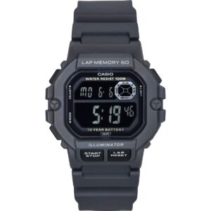 Casio Standard Digital Resin Strap Quartz WS-1400H-8BV 100M Men's Watch