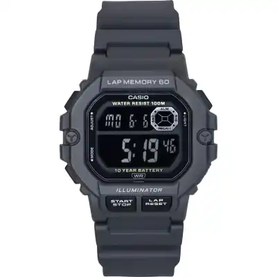 Casio Standard Digital Resin Strap Quartz WS-1400H-8BV 100M Men's Watch