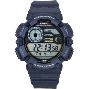 Casio Youth Digital Resin Strap Quartz WS-1500H-2AV 100M Men's Watch