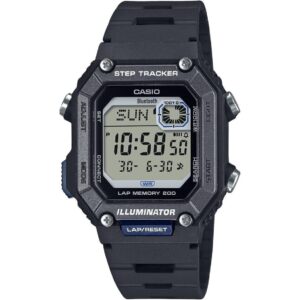 Casio Standard Digital Smartphone Link Step Tracker Resin Strap Quartz WS-B1000-1AV 100M Men's Watch