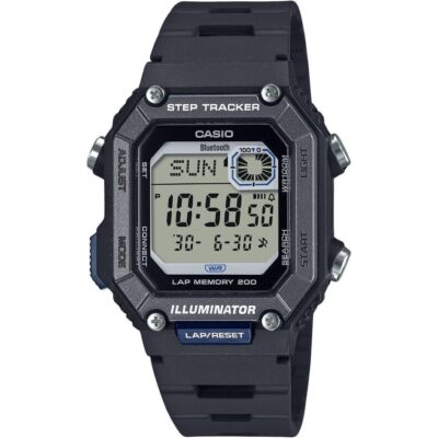 Casio Standard Digital Smartphone Link Step Tracker Resin Strap Quartz Ws-b1000-1av 100m Men's Watch