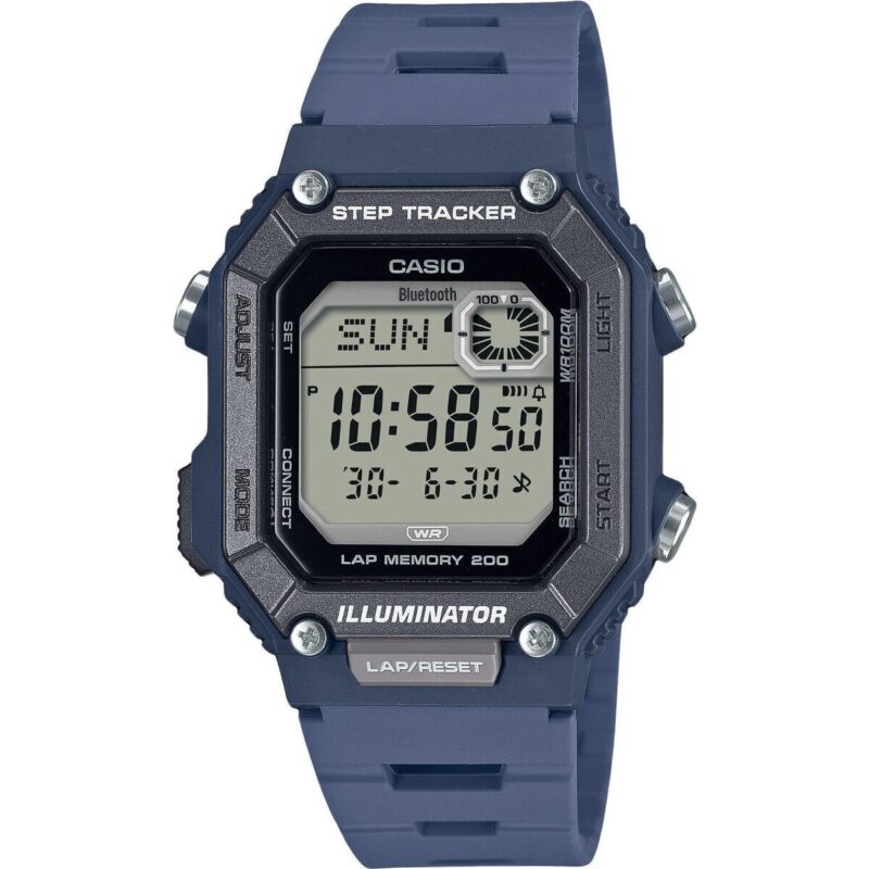 Casio Standard Digital Smartphone Link Step Tracker Resin Strap Quartz WS-B1000-2AV 100M Men's Watch Casio Standard Digital Smartphone Link Step Tracker Resin Strap Quartz WS-B1000-2AV 100M Men's Watch
