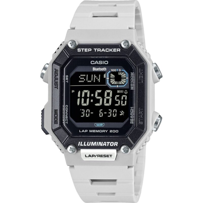 Casio Standard Digital Smartphone Link Step Tracker Resin Strap Quartz WS-B1000-8BV 100M Men's Watch Casio Standard Digital Smartphone Link Step Tracker Resin Strap Quartz WS-B1000-8BV 100M Men's Watch