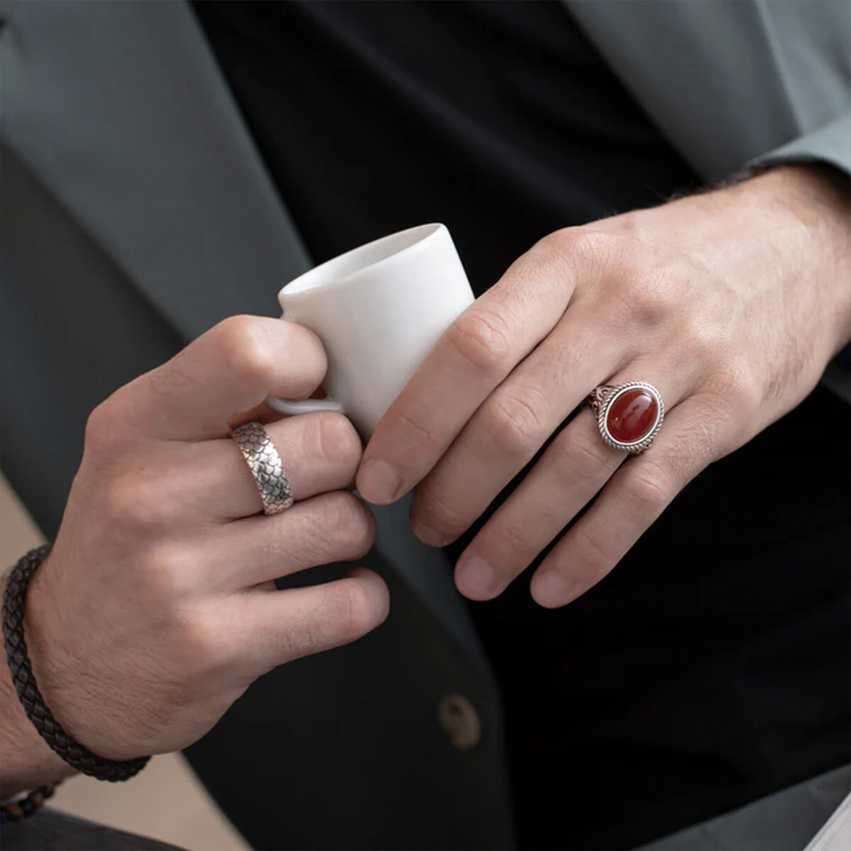 Albert M. jewels Men's Ring (wsox00460-rca-24) 4 Albert M. jewels Men's Ring (wsox00460-rca-24) - Image 4