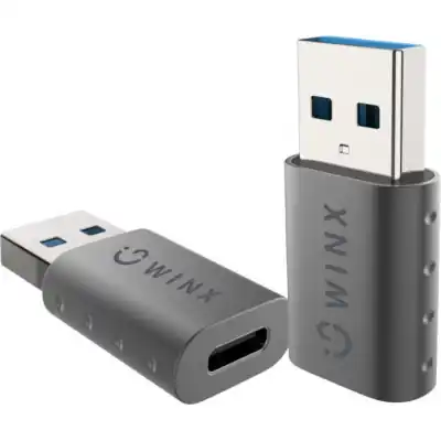 WINX LINK Simple USB to Type-C Adapter Dual Pack (WX-AD104)