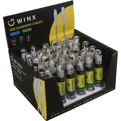 WINX USB to Type-C|Lightning Charging Cables (WX-CB103CLSET)
