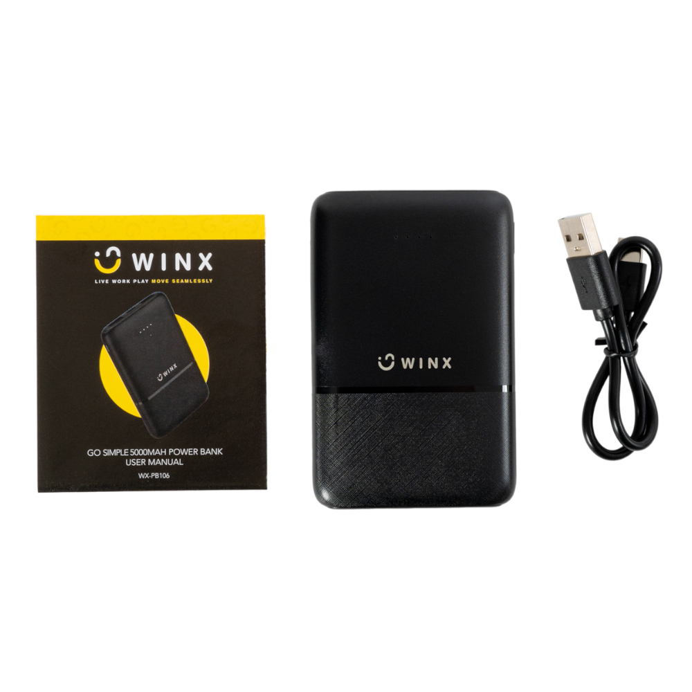 WINX GO Simple 5000mAh Power Bank 6 WINX GO Simple 5000mAh Power Bank - Image 6