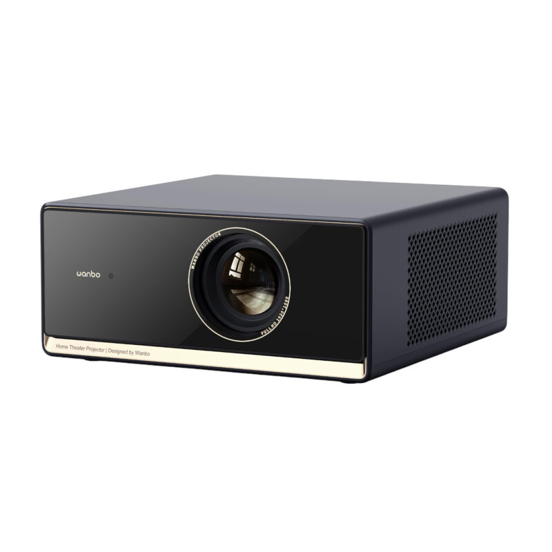 WANBO X5 Pro Full HD Smart Projector (1080p, 1100 ANSI Lumens, Android TV, ASA 3.0, 5GHz Wi-Fi, Autofocus)