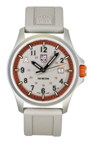 Luminox Bear Grylls Survival Land Rubber Strap Beige Dial Quartz XB.3717 100M Men's Watch