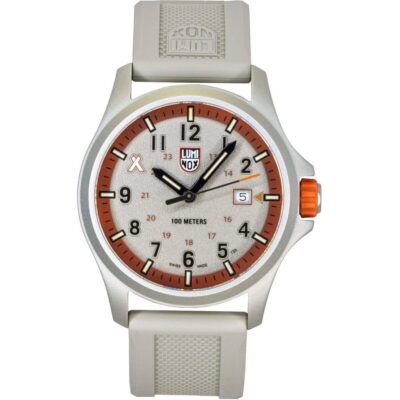 Luminox Bear Grylls Survival Land Rubber Strap Beige Dial Quartz XB.3717 100M Men's Watch