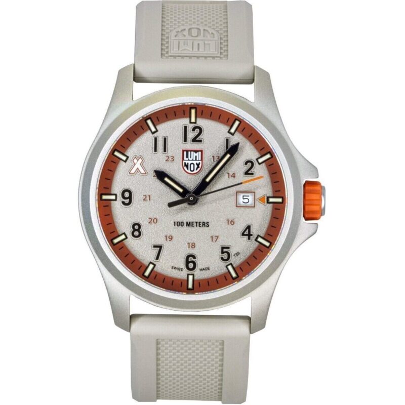 Luminox Bear Grylls Survival Land Rubber Strap Beige Dial Quartz XB.3717 100M Men's Watch